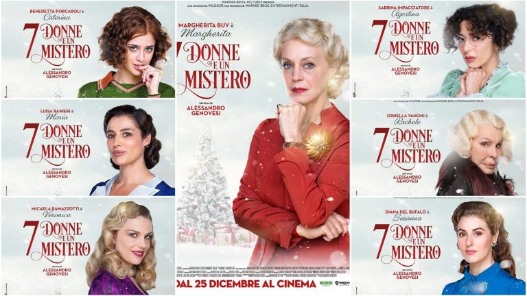 “7 Donne e un Mistero”: le protagoniste nei Character Poster Ufficiale del nuovo film di Paolo Genovese al cinema dal 25 dicembre