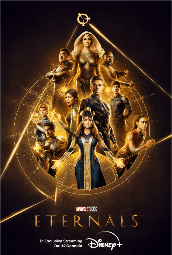  eternals poster disney+ eternals poster disney+