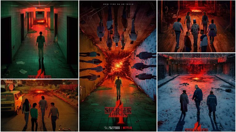 “Stranger Things 4”: la Locandina e i Poster dedicati alle location della quarta dal 27 maggio e 1° luglio solo su Netflix