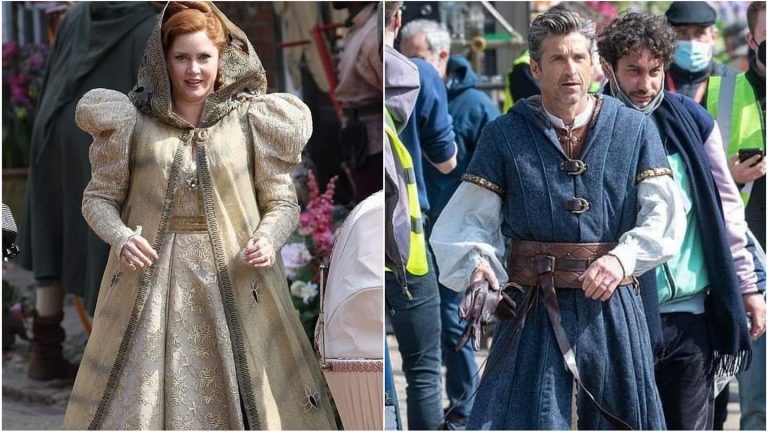 “Disenchanted”: Amy Adams e Patrick Dempsey sul set per le riprese aggiuntive – le Immagini