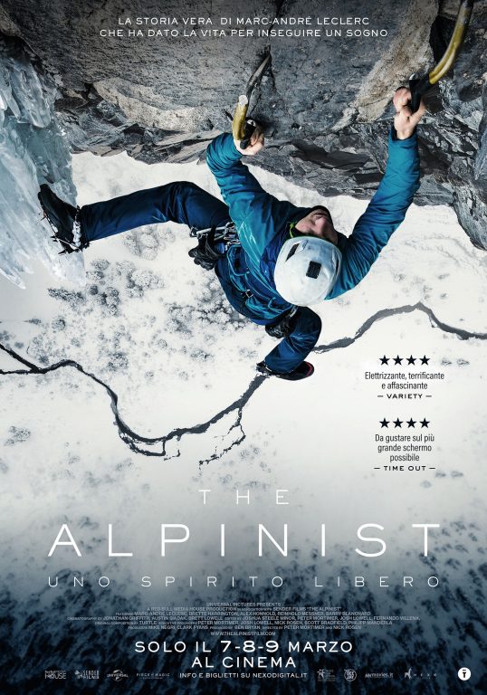 “THE ALPINIST. UNO SPIRITO LIBERO”