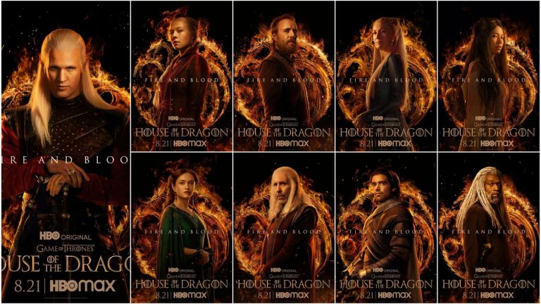 “House of the Dragon”: il Teaser Trailer Ufficiale e i Character Poster dell’attesissima serie che debutterà il 22 agosto su Sky e NOW