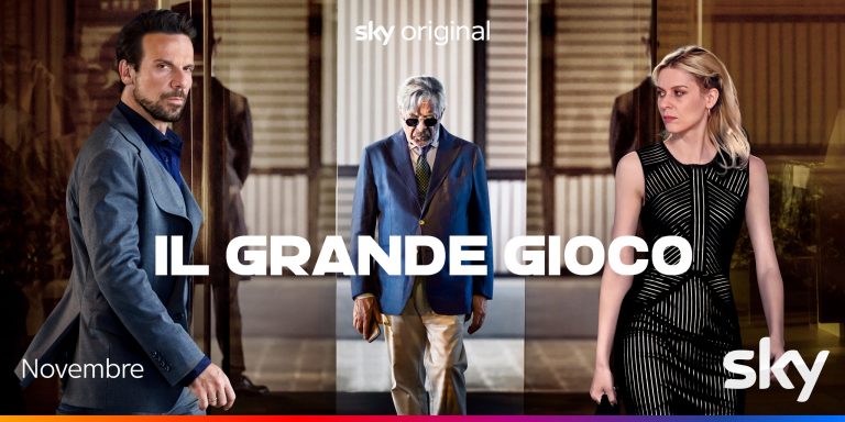 “Il Grande Gioco”: il Teaser Trailer della nuova serie con Francesco Montanari su Sky e NOW da novembre