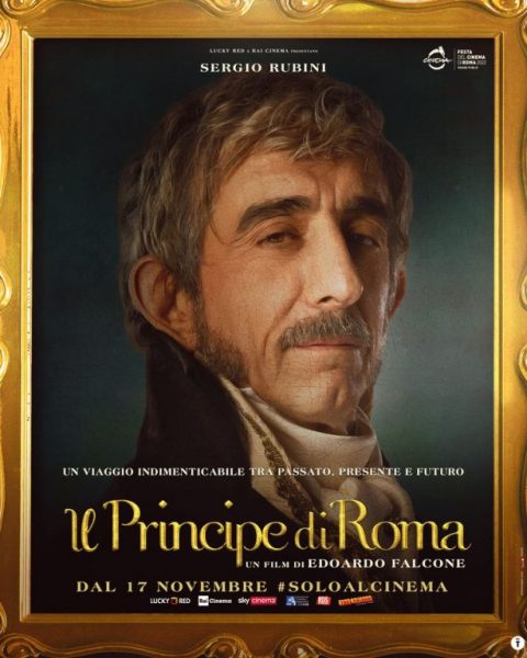 Sergio Rubini nel poster de Il Principe di Roma