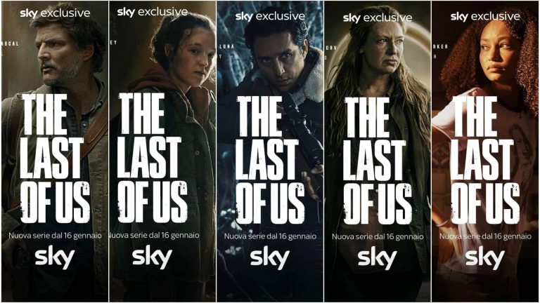 “The Last of Us”: svelati i Character Poster Italiani della serie su Sky e NOW dal 16 gennaio