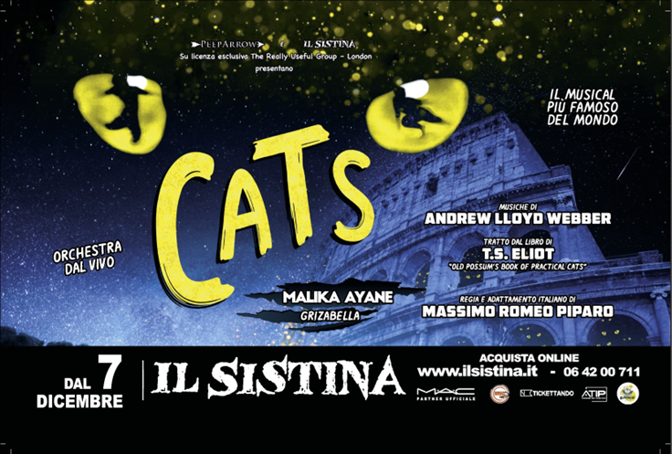 “Cats”: in anteprima il video backstage delle prove del musical dal 7 dicembre al Teatro Sistina