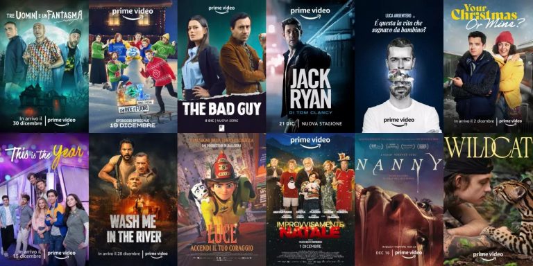 Prime Video: i contenuti del mese di dicembre