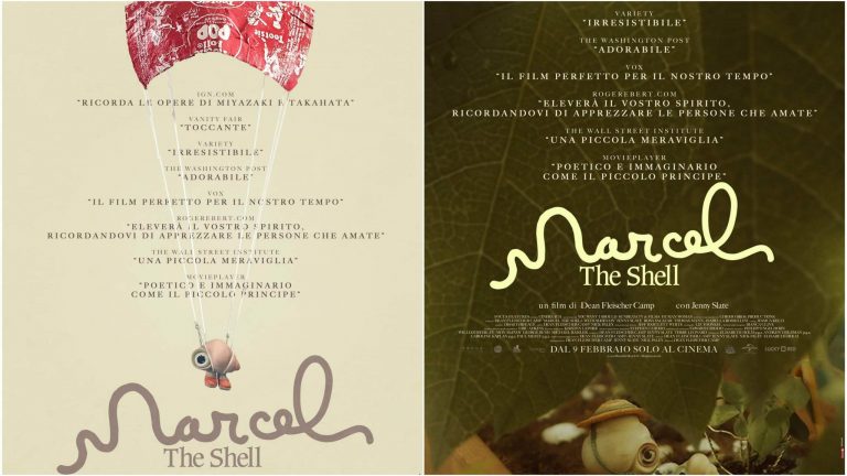 Marcel The Shell: i Nuovi Poster