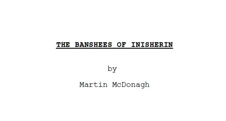 The-Banshees-Of-Inisherin-Script-Cover
