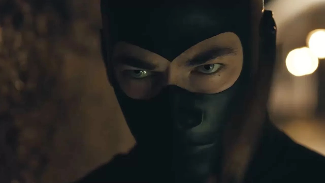 primo piano occhi azzurri