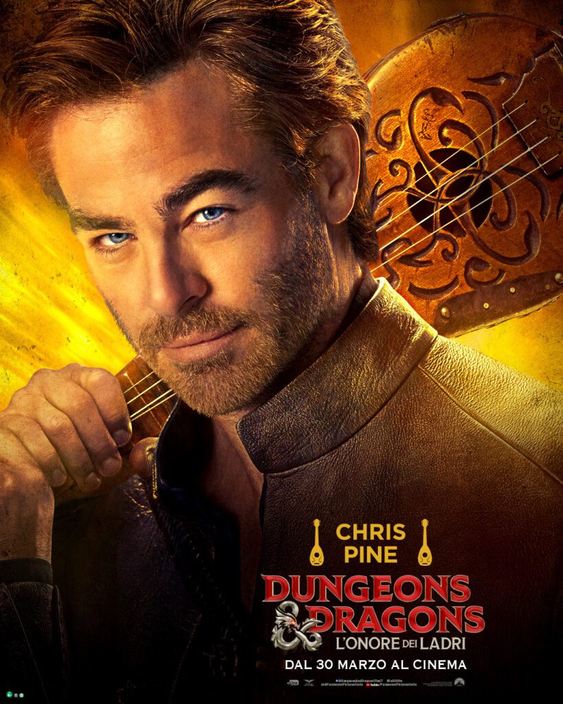 Dungeons & Dragons Primo Piano di Chris Pine