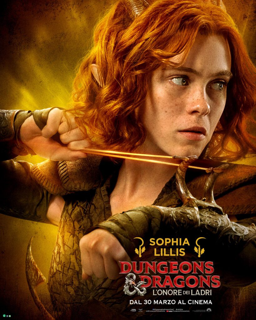 Dungeons e Dragons Primo piano di Sophia Lillis