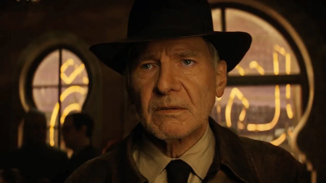 Harrison Ford nel ruolo di Indiana Jones