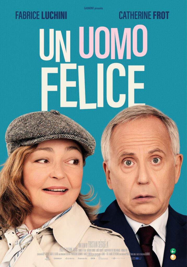 una donna che guarda un uomo sorpreso