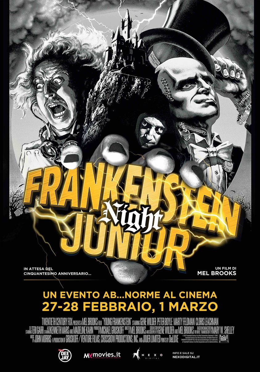 Frankenstein Junior Poster