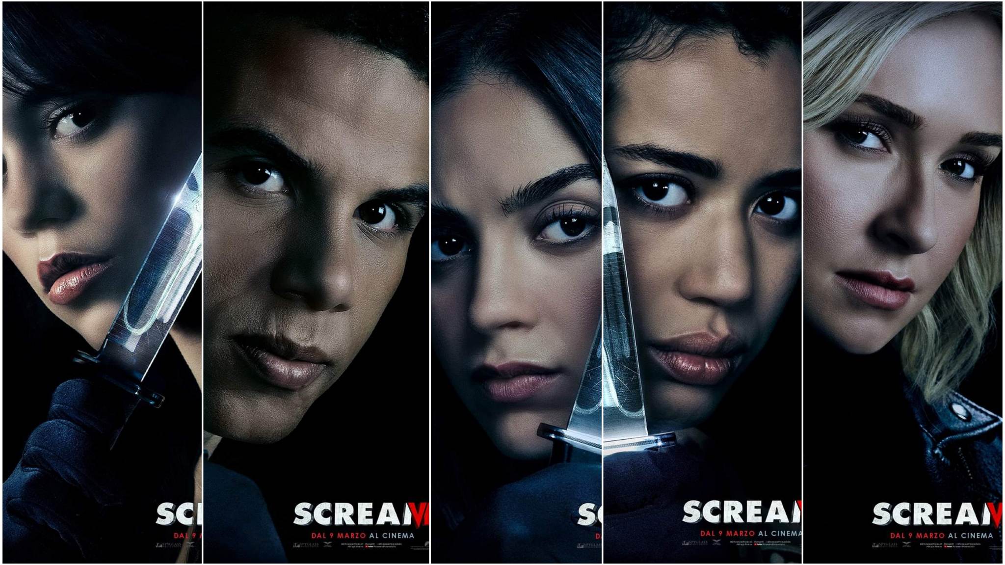 collage poster Scream VI