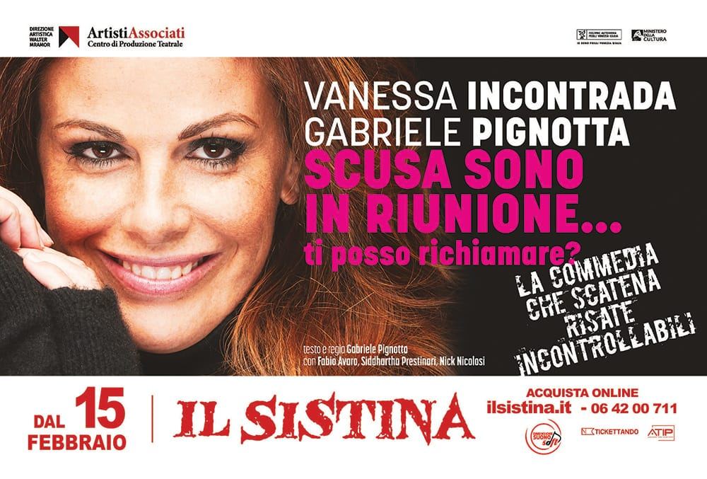 Locandina Vanessa Incontrada Teatro Sistina