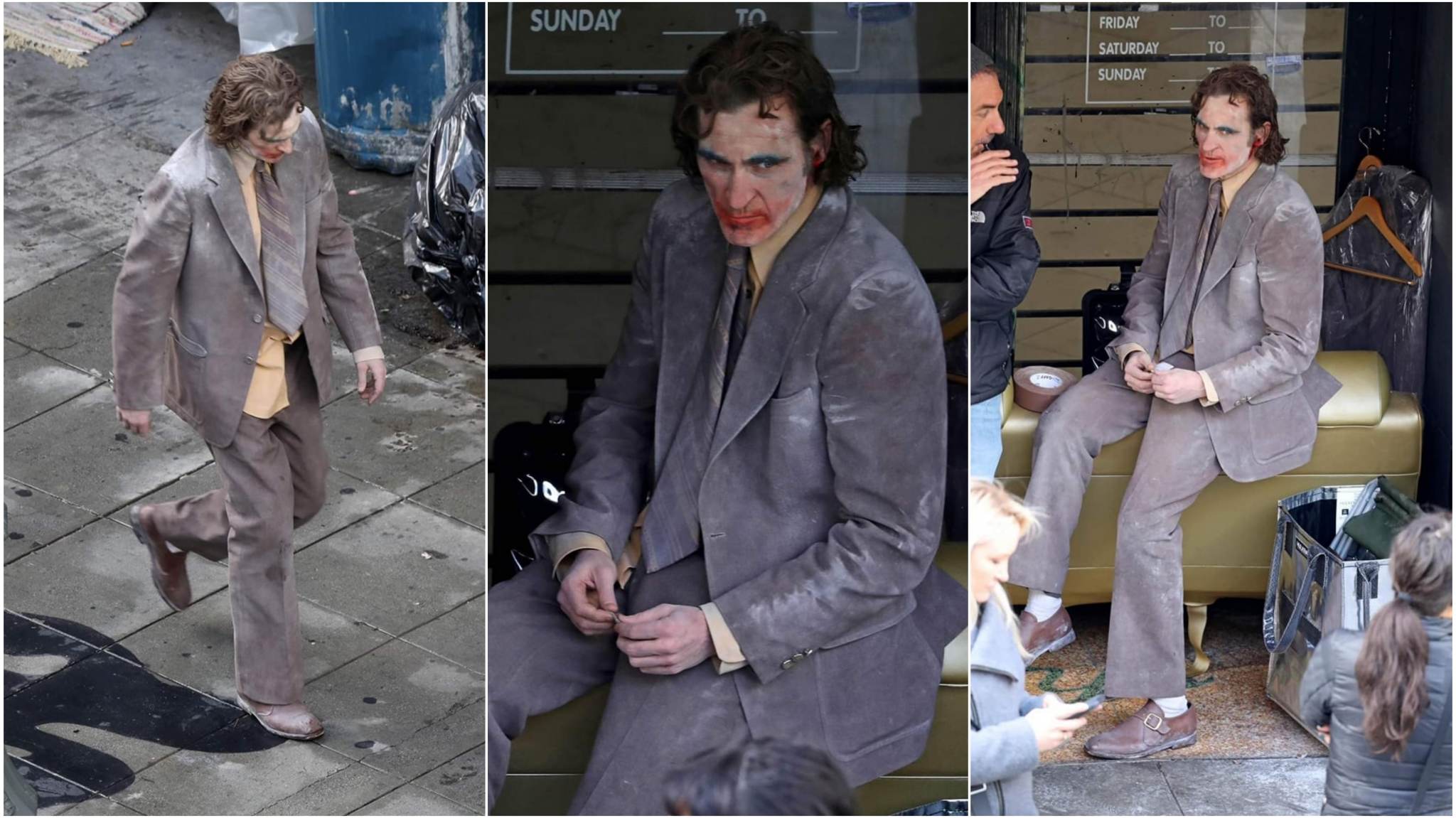 collage immagini Joker folie a Deux