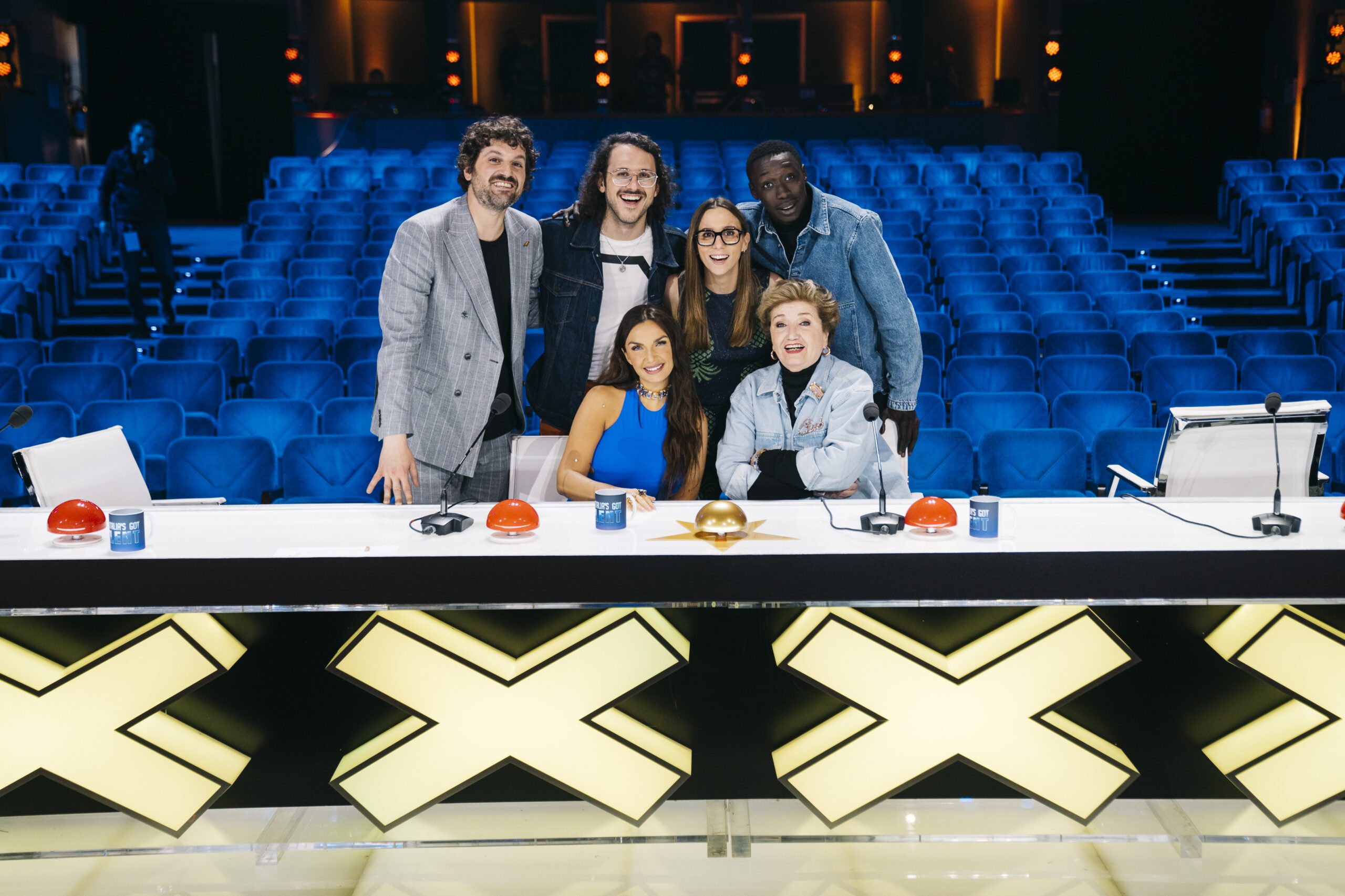 la giuria di Itali's got talent