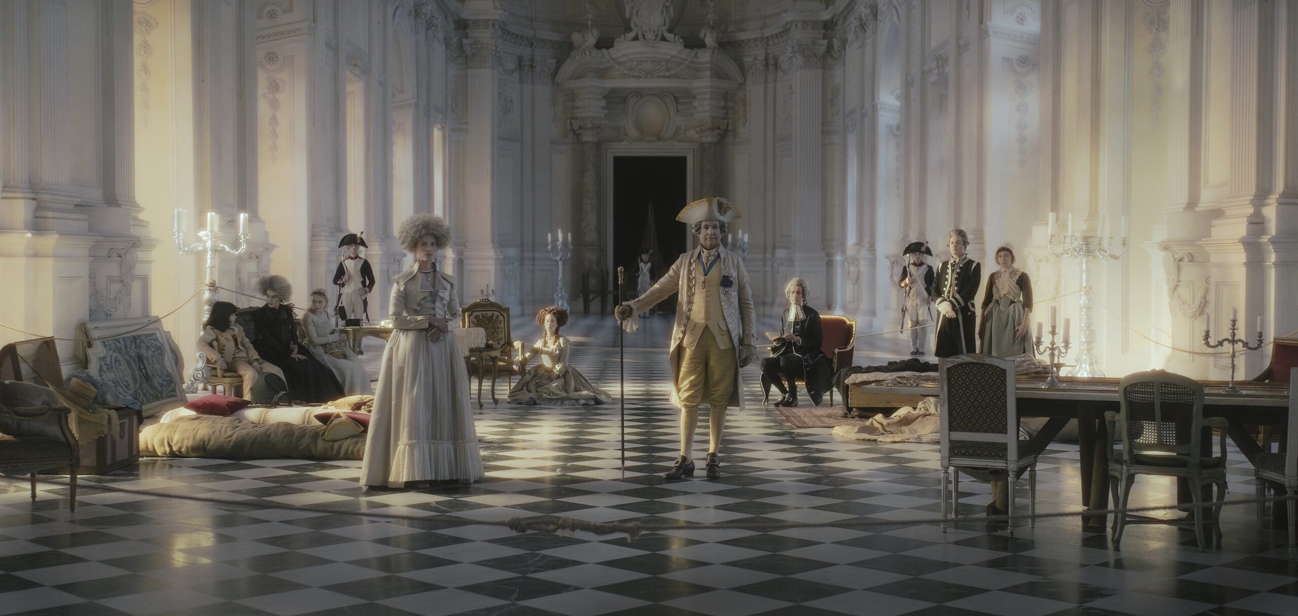 Una scena del film La Déluge