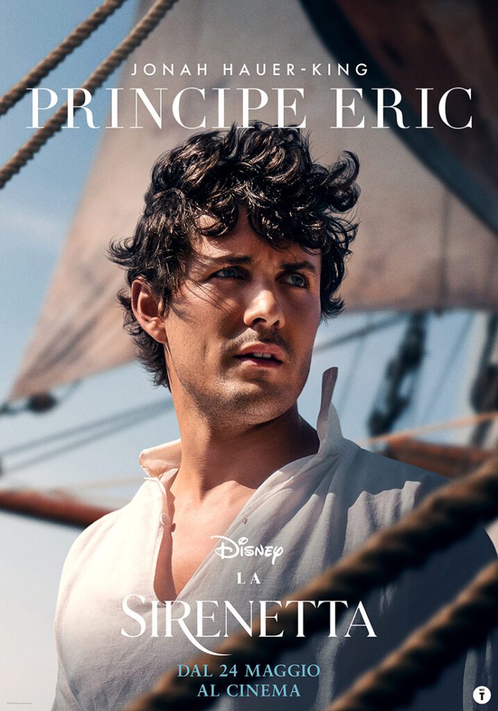 Jonah Hauer-King nel live-action La Sirenetta