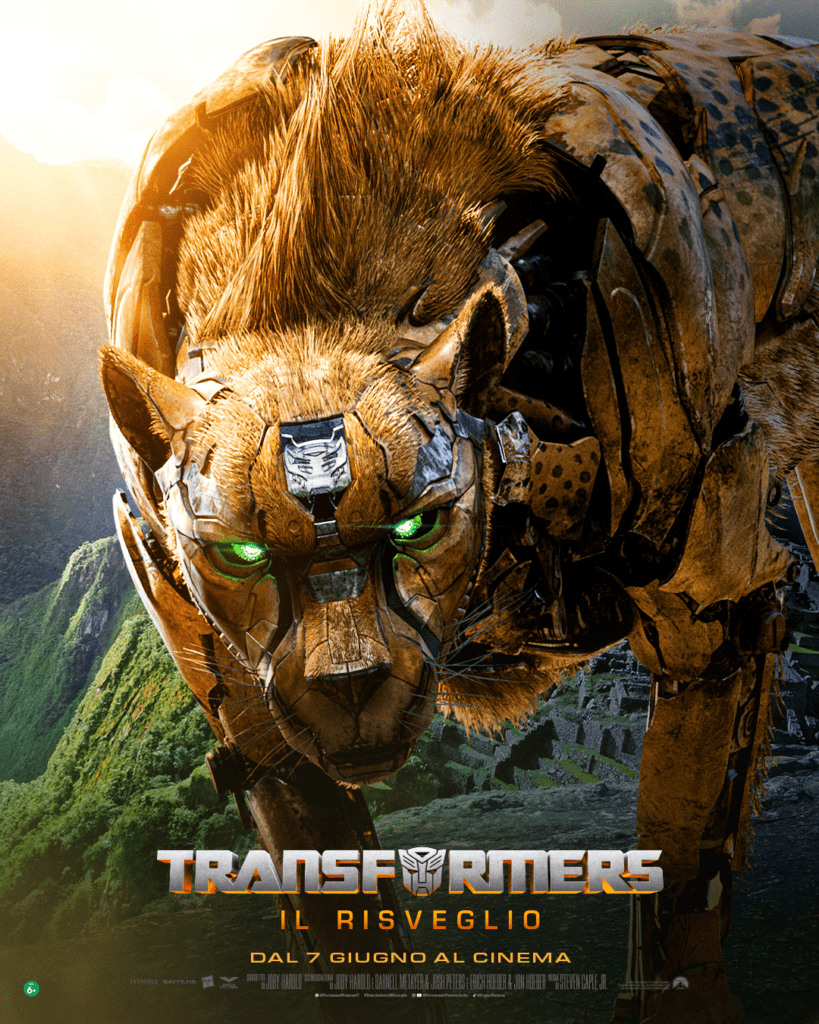 character poster cheetor di Transformers - il risveglio