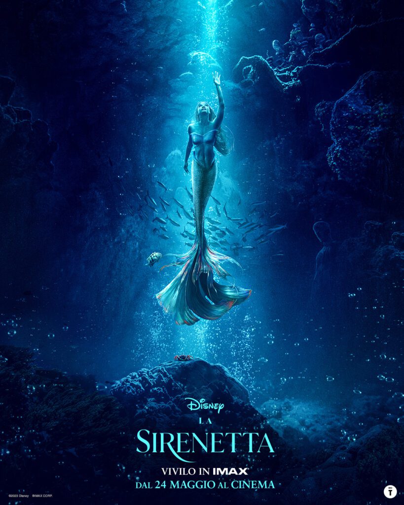poster IMAX Expanded Aspect Ratio de La Sirenetta