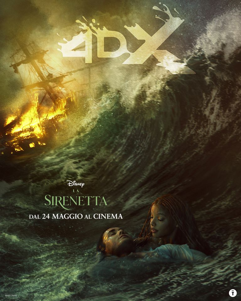 La grafica esclusiva di 4DXUSA de La Sirenetta