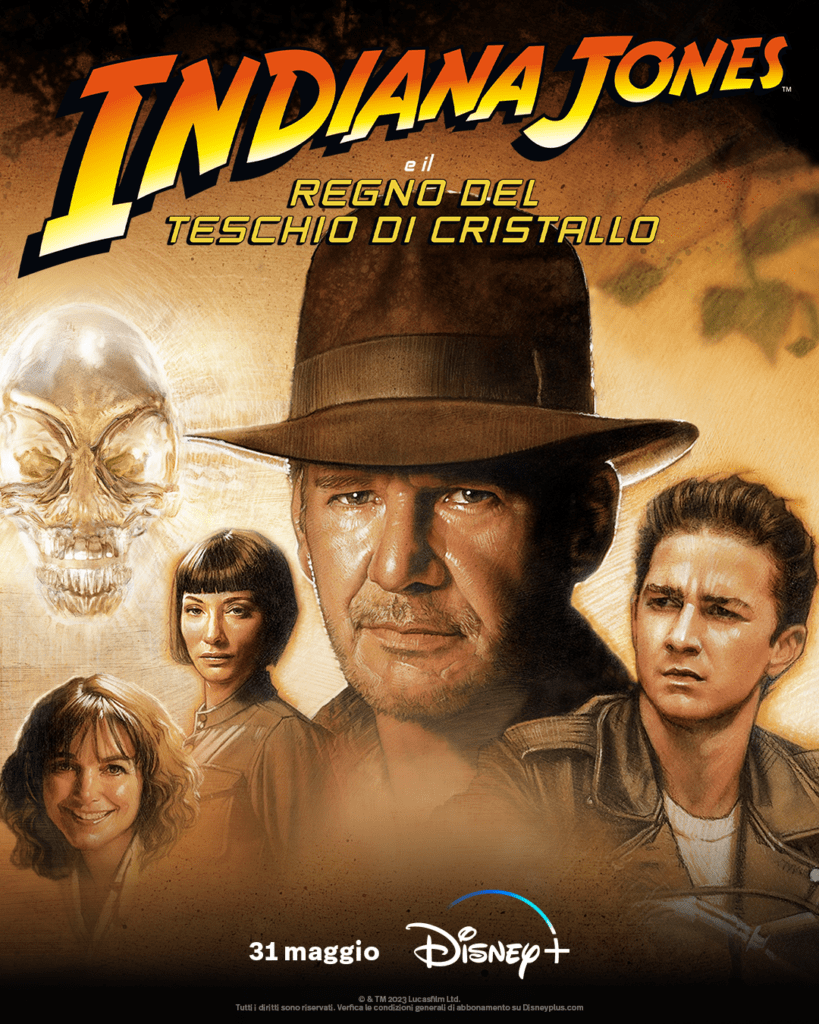 poster Indiana Jones e il Teschio di Cristallo