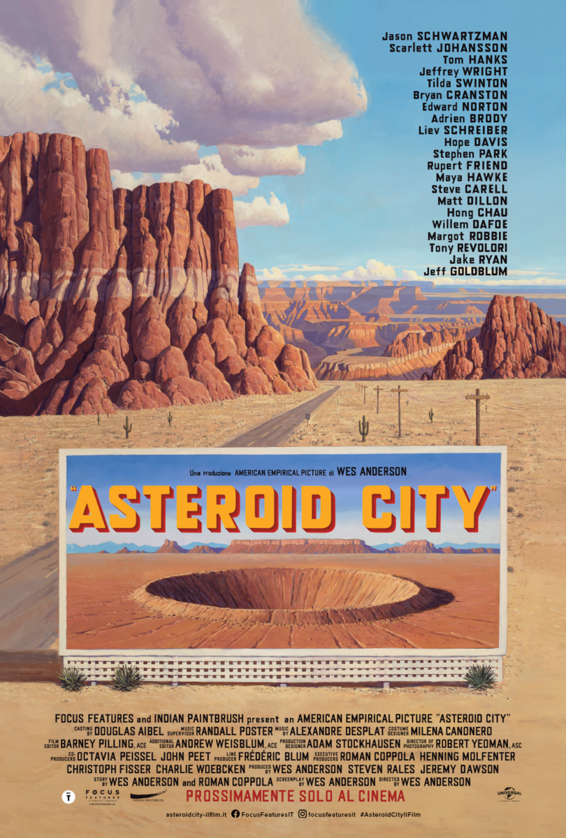 Asteroid City poster italiano