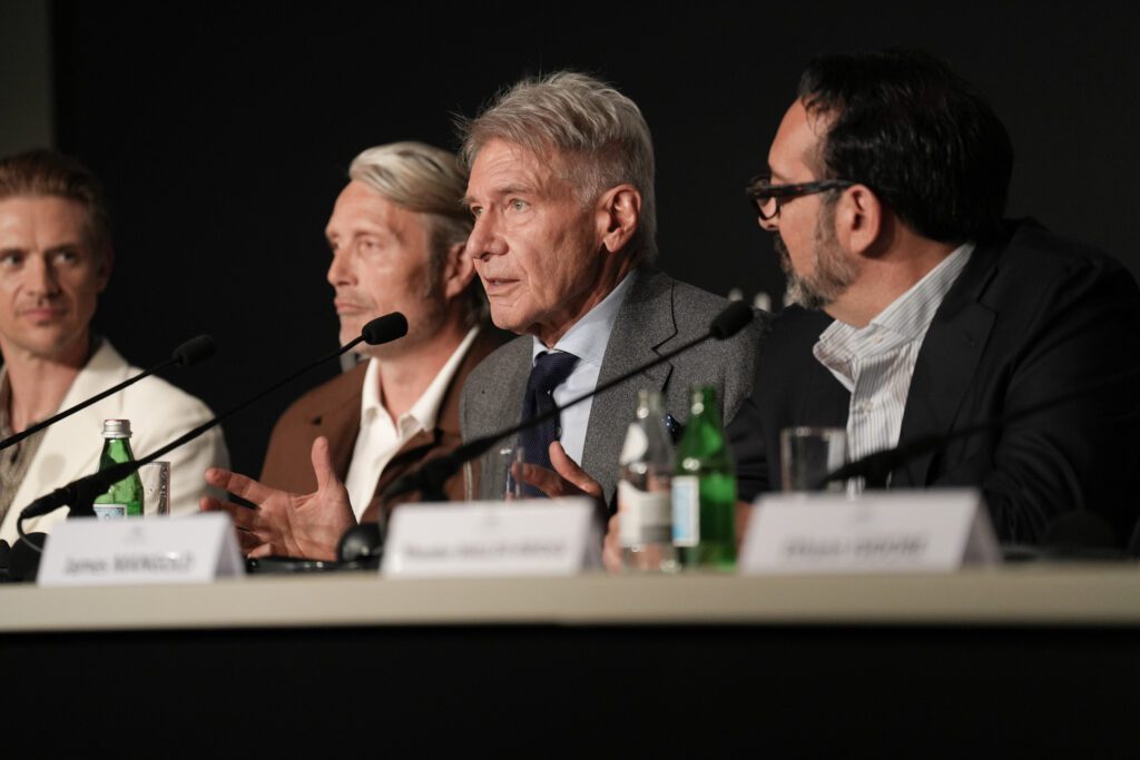 76th International Cannes Film Festival Photocall Harrison Ford Mads Mikkelsen James Mangold