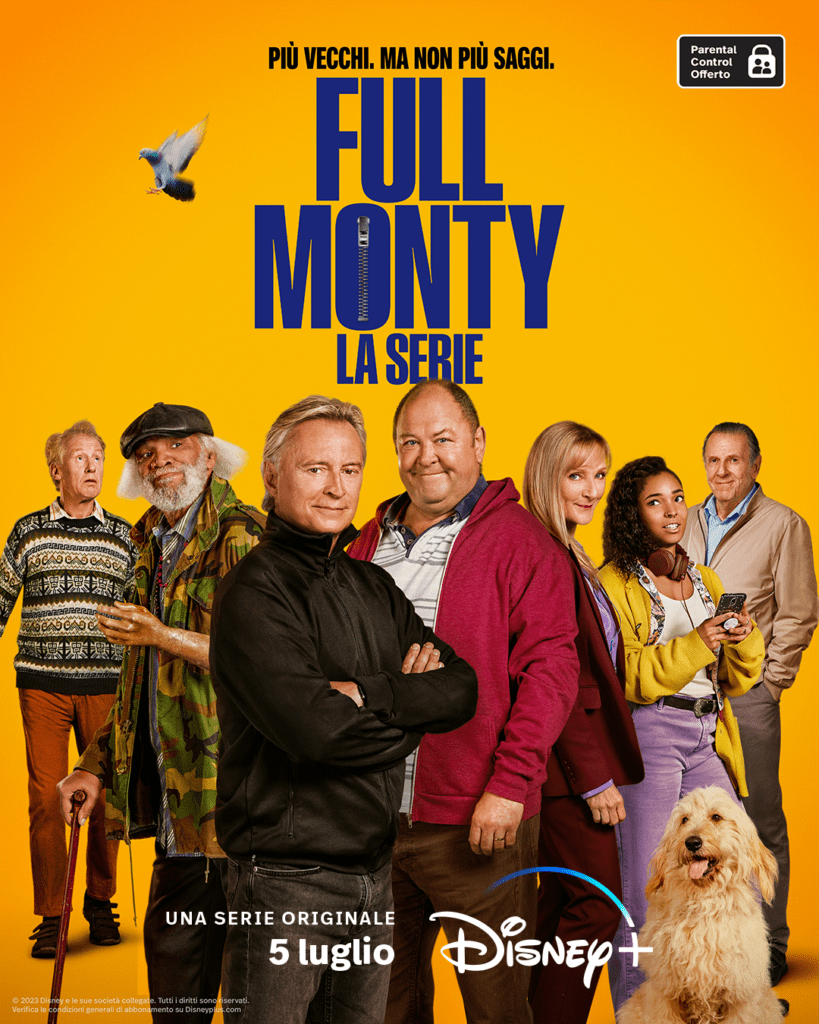 Full Monty - La serie key art