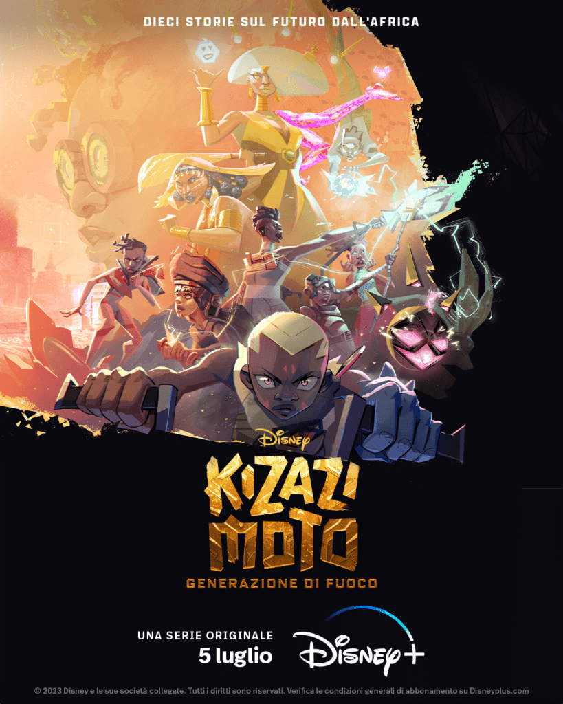 artwork Kizazi Moto: Generazione di Fuoco