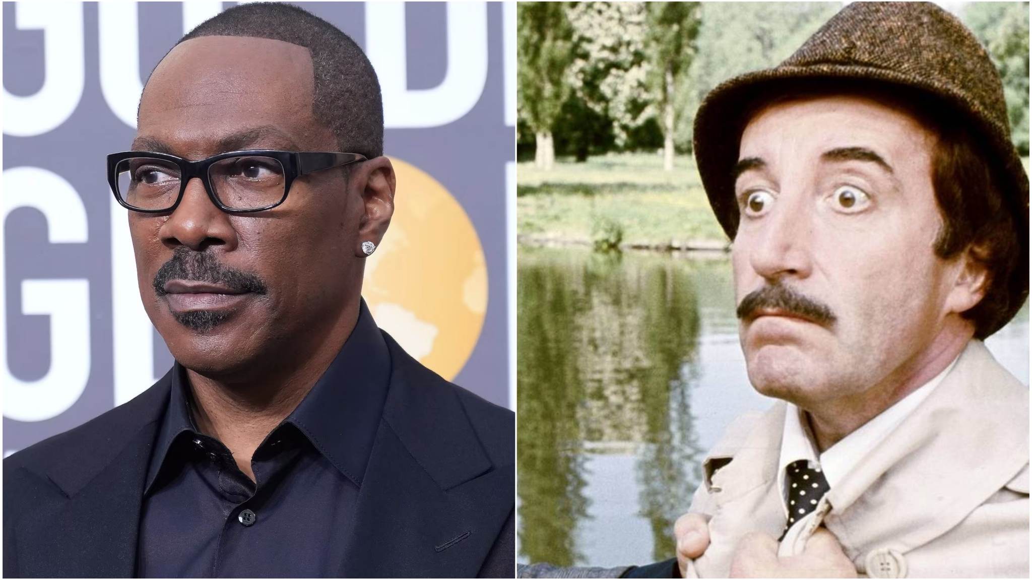 collage immagini Eddie Murphy - Ispettore Clouseau - Think Movies