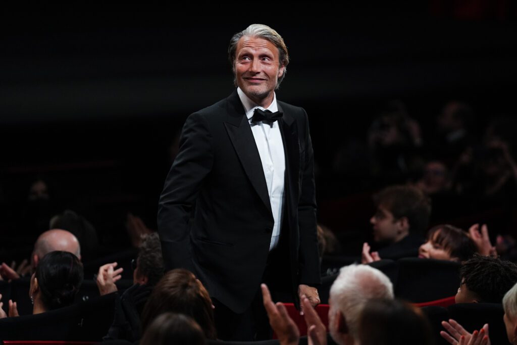 CANNES, FRANCE - MAY 18: Mads Mikkelsen attends the screening of ‘Indiana Jones and The Dial of Destiny’ during the 76th International Cannes Film Festival at Palais des Festivals on May 18, 2023 in Cannes, France