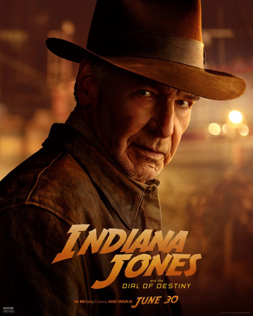 Harrison Ford nel character poster di Indiana Jones 5