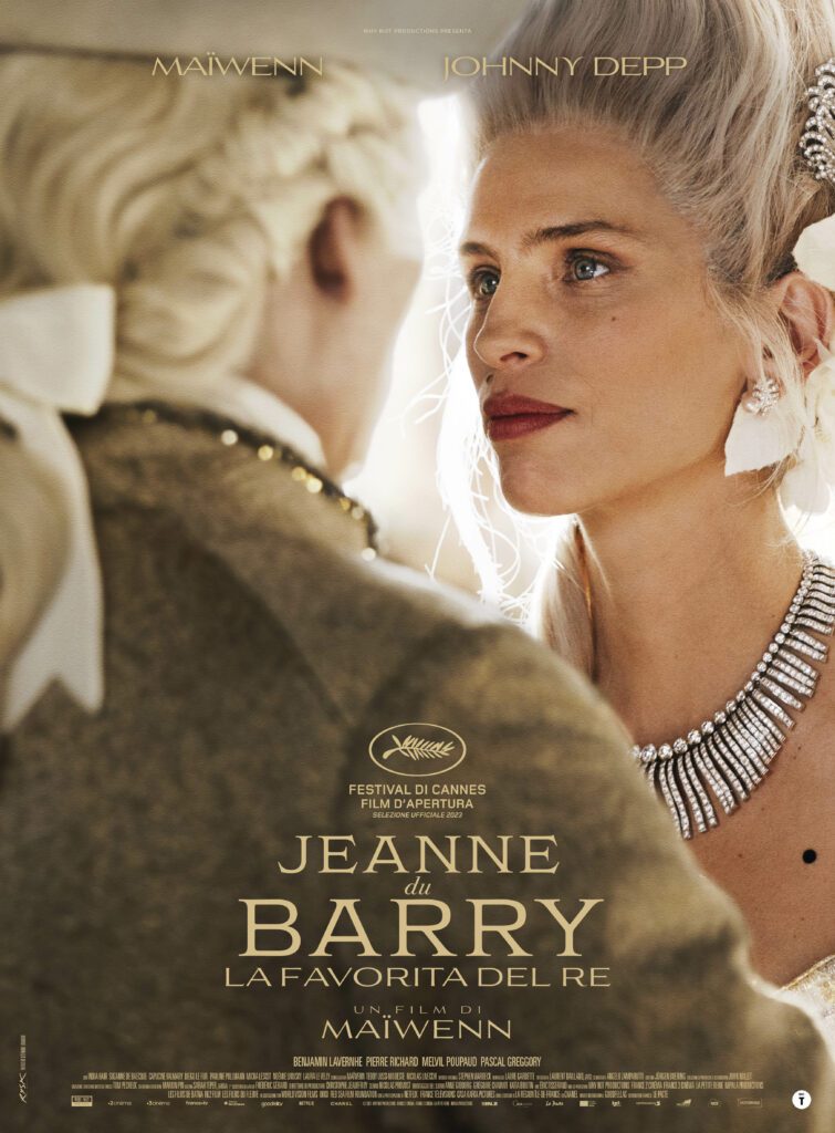Maïwenn nel poster di Jeanne du Barry