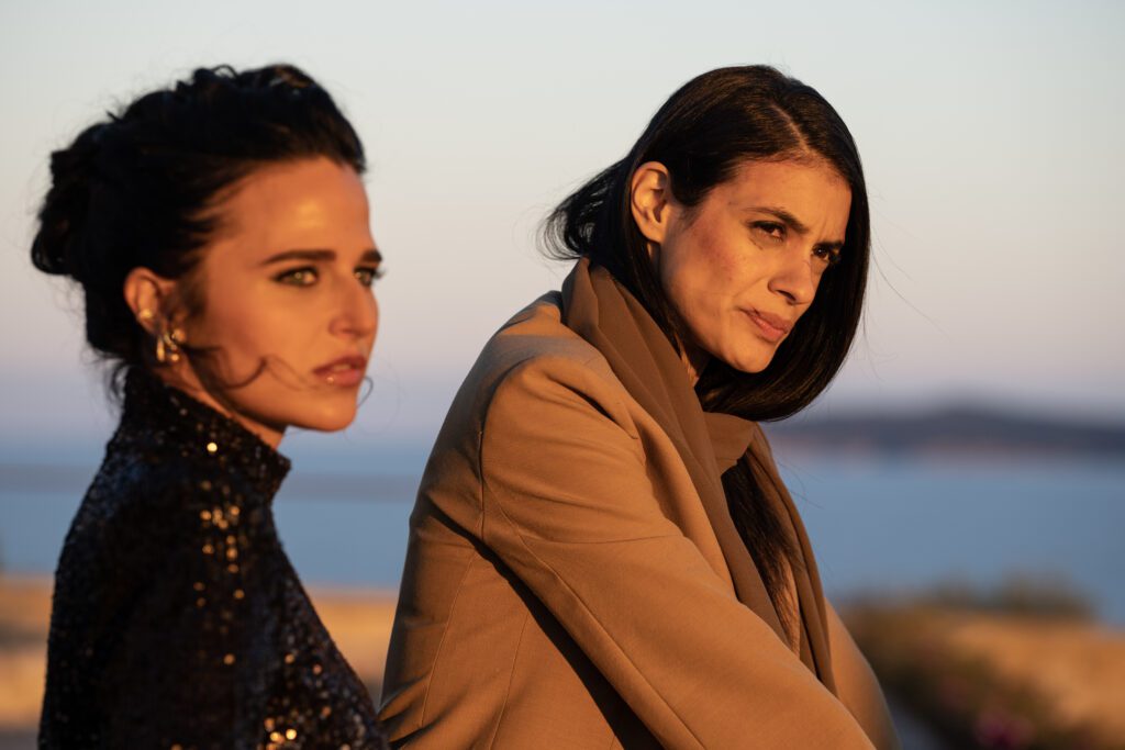 Stephanie Nur as Aaliyah and Laysla De Oliveira as Cruz Manuelos in Lioness episode 8, Season 1 streaming on Paramount+, 2023. Photo Credit: Luke Varley/Paramount+