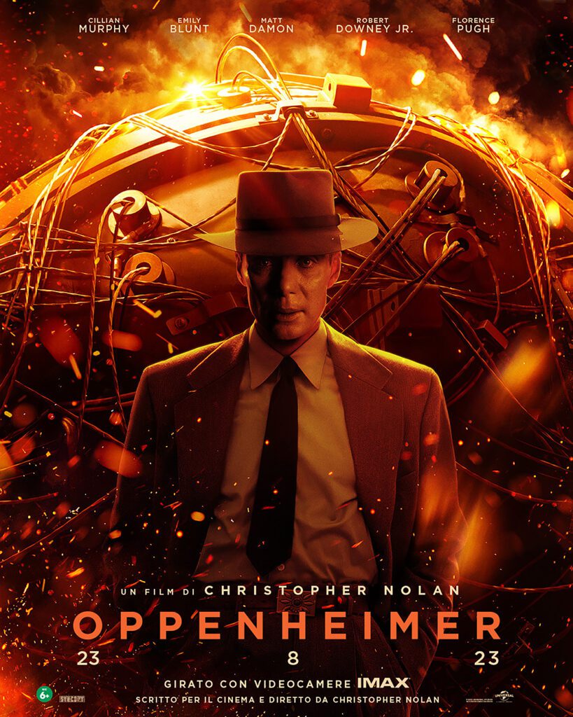 cillian murphy nel nuovo poster di Oppenheimer 