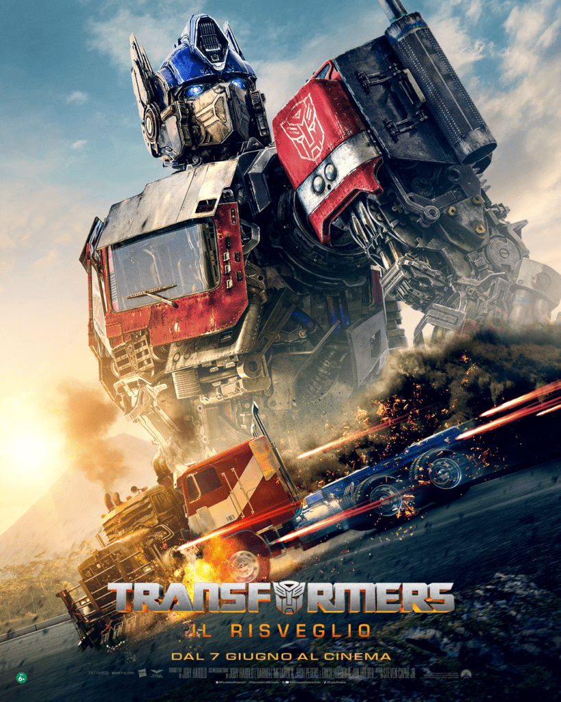 OPTIMUS PRIME poster Transformers Il risveglio