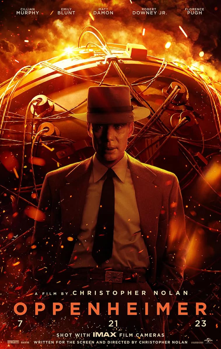 Cillian Murphey nel nuovo poster di Oppenheimer