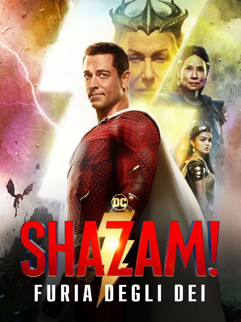 poster shazam! furia degli dei