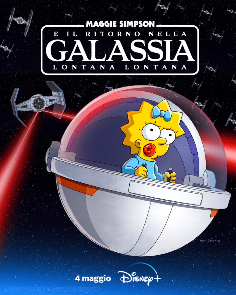 Maggie Simpson e il ritorno nella galassia lontana lontana poster