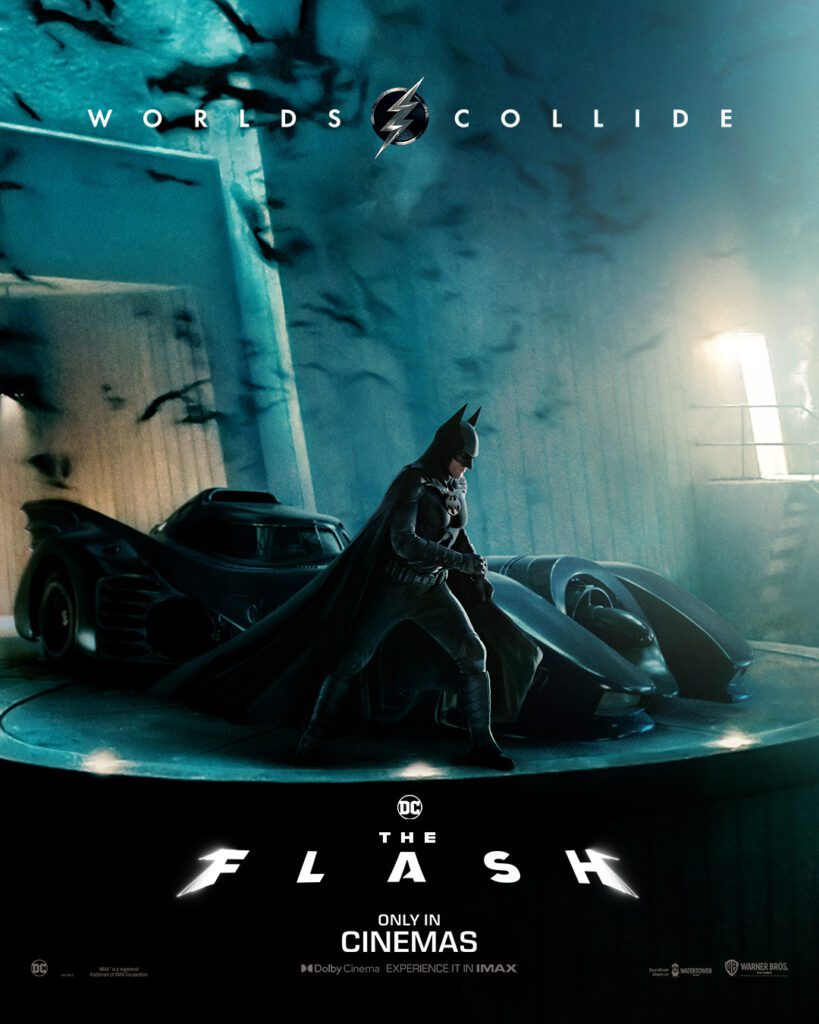 Batman nel nuovo character poster di The Flash