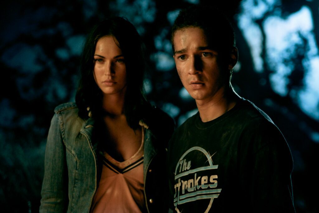 Shia LaBeouf e Megan Fox in Transformers