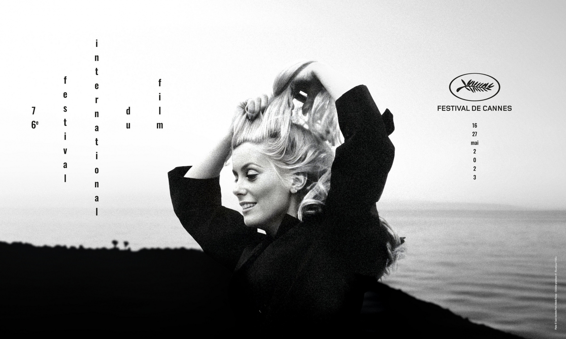 cannes 76 catherine deneuve poster
