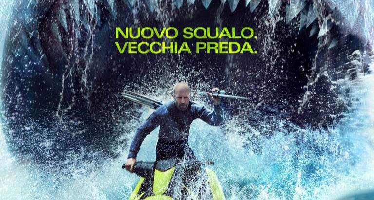 Shark 2 L'abisso, Jason Statham - copertina