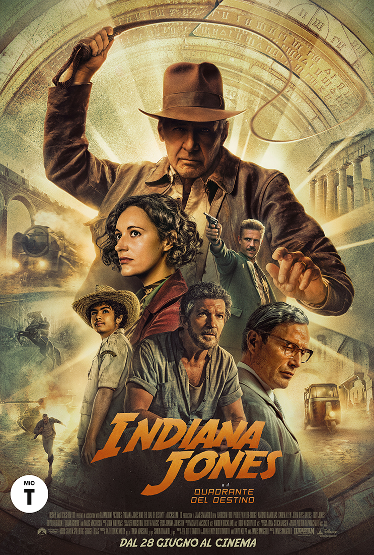 poster indiana jones e il quadrante del destino