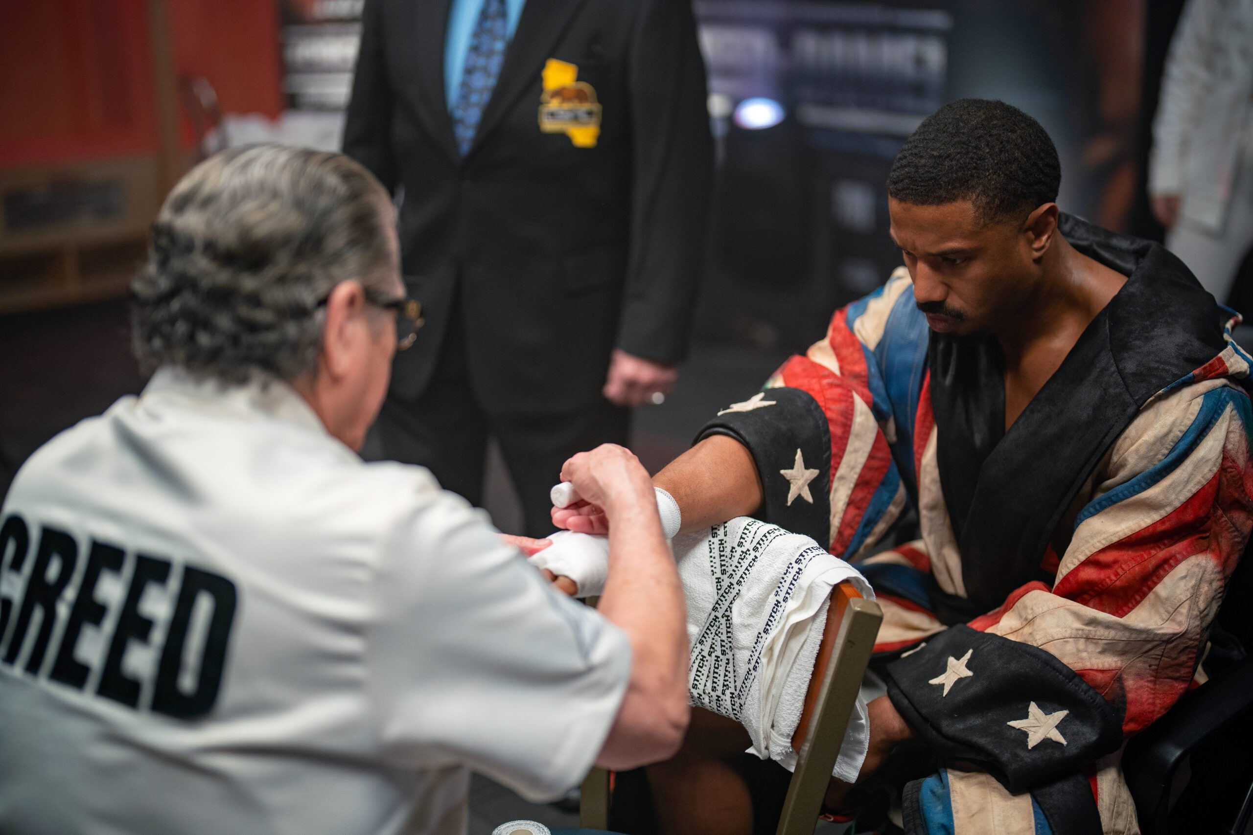 Michael B Jordan in Creed III