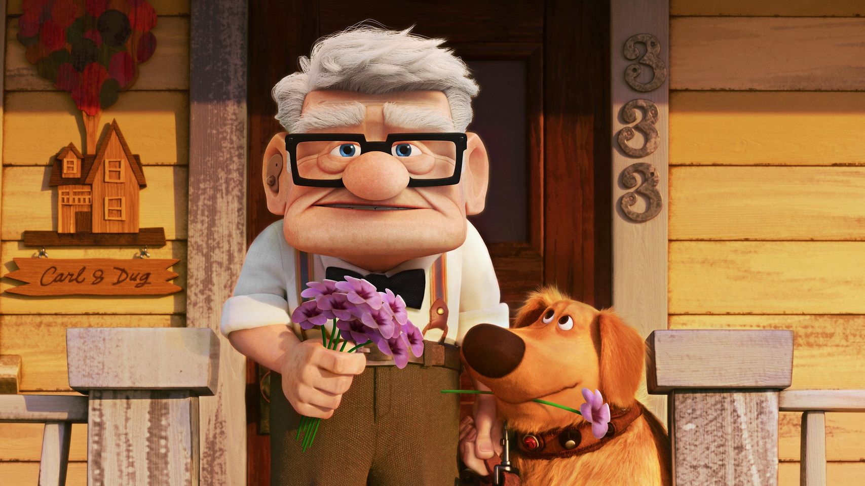 immagine personaggio Carl della pixar